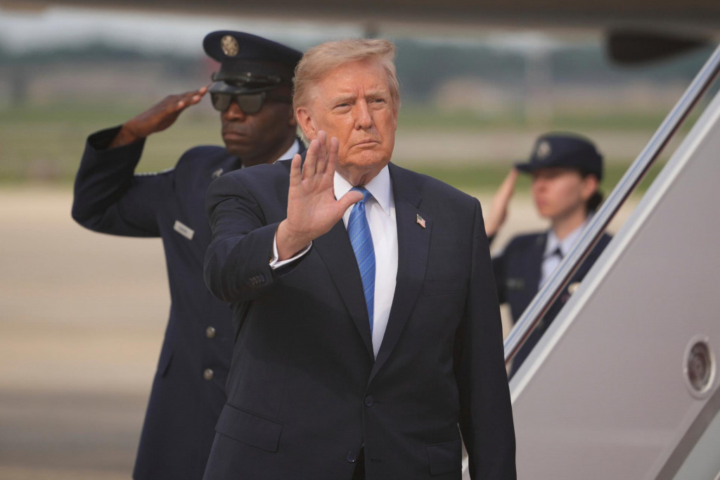Americk&yacute; prezident Donald Trump. FOTO: TASR/AP