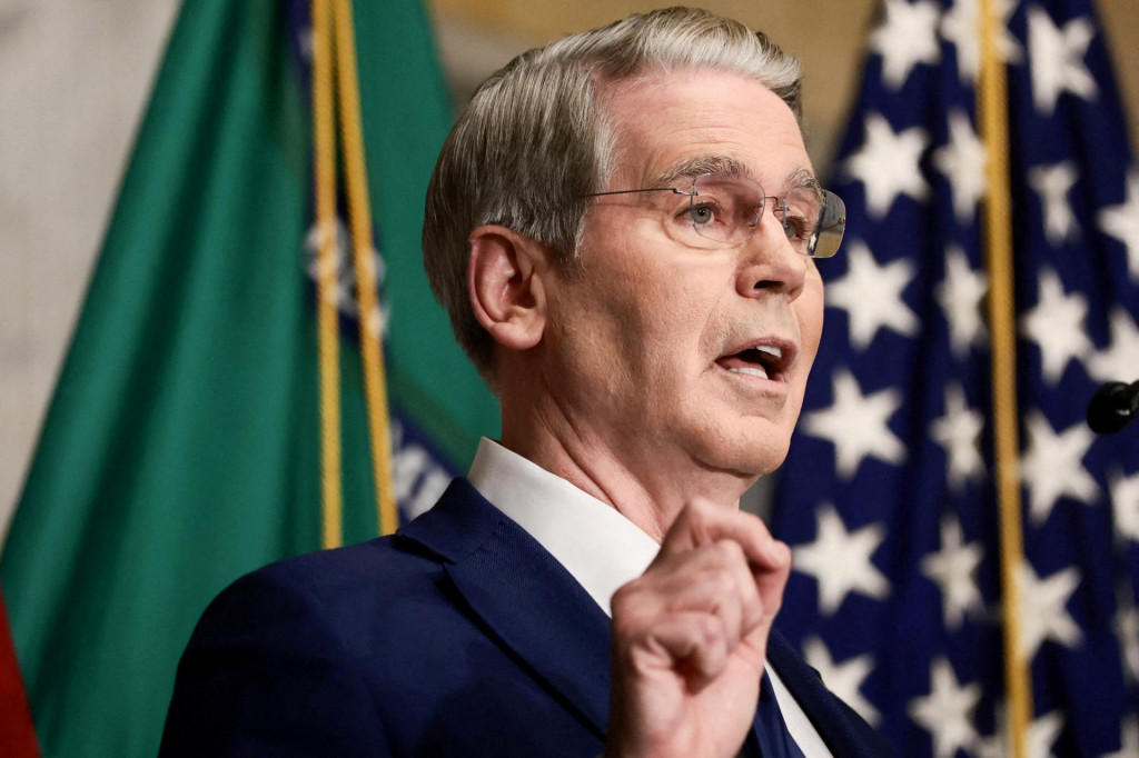 Americk&yacute; minister financi&iacute; Scott Bessent. FOTO: Reuters
