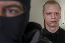 Na sn&iacute;mke obžalovan&yacute; Samuel Stra&scaron;ko.

FOTO: TASR/Martin Baumann