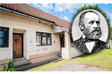 Rodn&yacute; dom Pavla Emanuela Dob&scaron;insk&eacute;ho v Slavo&scaron;ovciach.