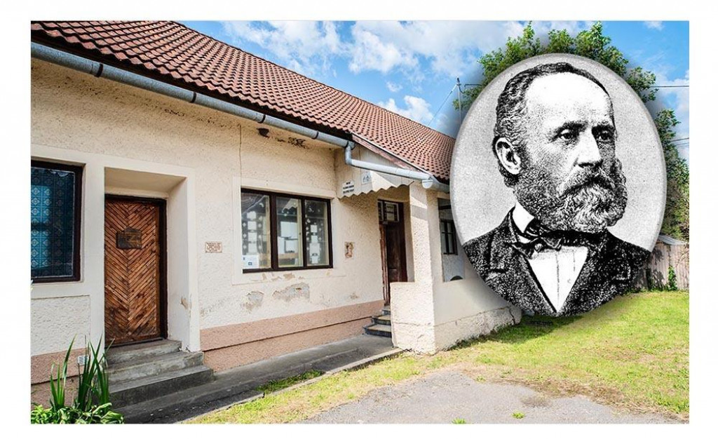 Rodn&yacute; dom Pavla Emanuela Dob&scaron;insk&eacute;ho v Slavo&scaron;ovciach.