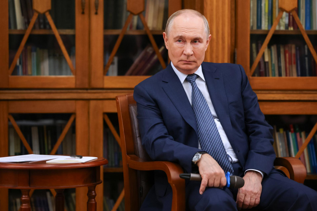 Rusk&yacute; prezident Vladimir Putin. FOTO: TASR/AP