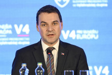 Česk&yacute; minister zahraničn&yacute;ch vec&iacute; Petr Macinka. FOTO: TASR/Pavel Neubauer