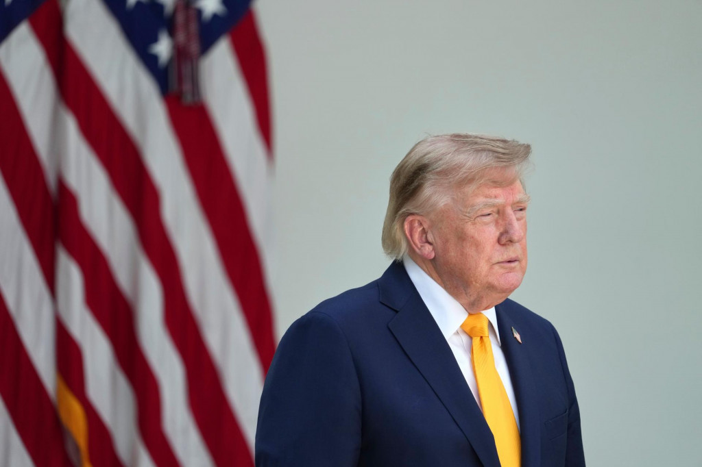 Americk&yacute; prezident Donald Trump. FOTO: TASR/AP
