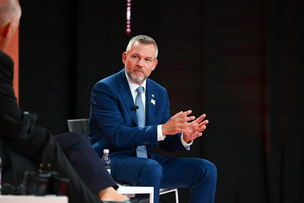 Prezident Peter Pellegrini (vpravo). FOTO: TASR