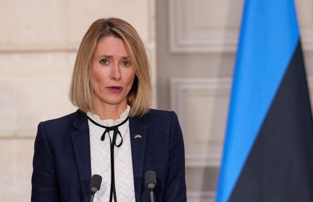 &Scaron;&eacute;fka &uacute;nijnej diplomacie Kaja Kallasov&aacute;. FOTO: Reuters FOTO: Reuters
