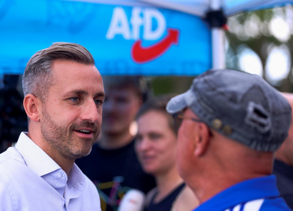 Ulrich Siegmund, hlavn&yacute; kandid&aacute;t krajne pravicovej strany Alternat&iacute;va pre Nemecko (AfD). FOTO: Reuters