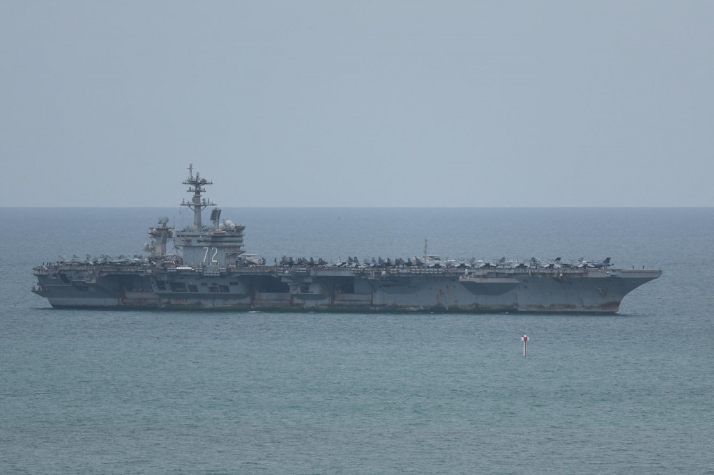 USS Abraham Lincoln. FOTO: REUTERS
