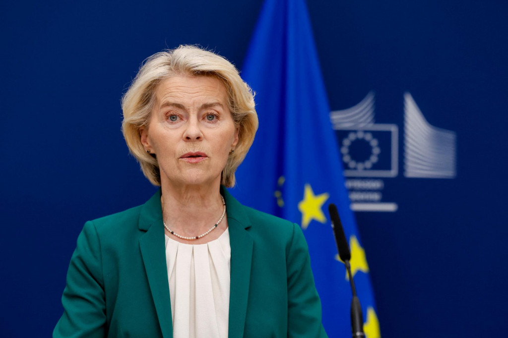 Predsedn&iacute;čka Eur&oacute;pskej komisie Ursula von der Leyenov&aacute;. FOTO: Reuters