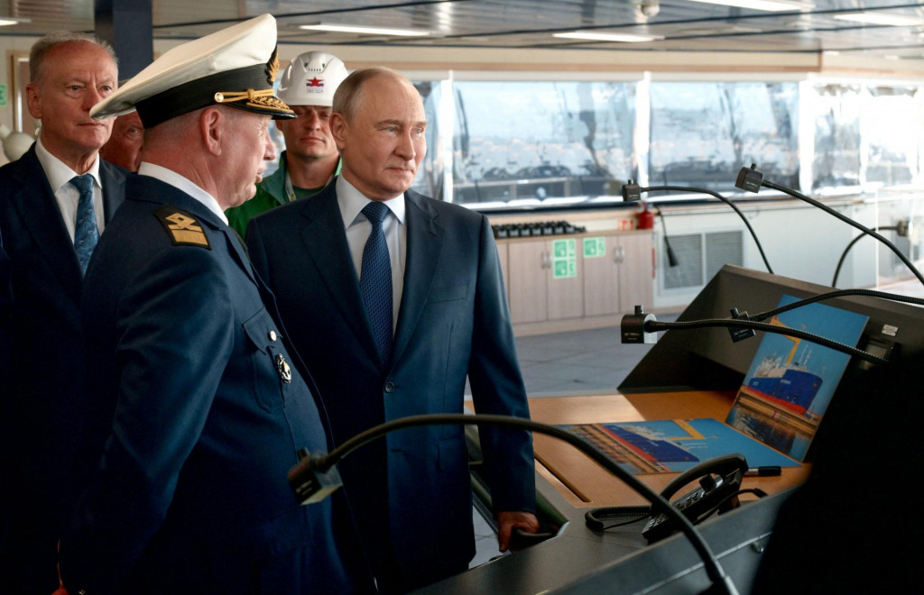 Rusk&yacute; prezident Vladimir Putin. FOTO: Reuters
