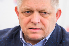 Na sn&iacute;mke predseda vl&aacute;dy SR Robert Fico (Smer-SD). FOTO: TASR