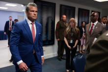&Scaron;&eacute;f Pentag&oacute;nu Pete Hegseth. FOTO: REUTERS
