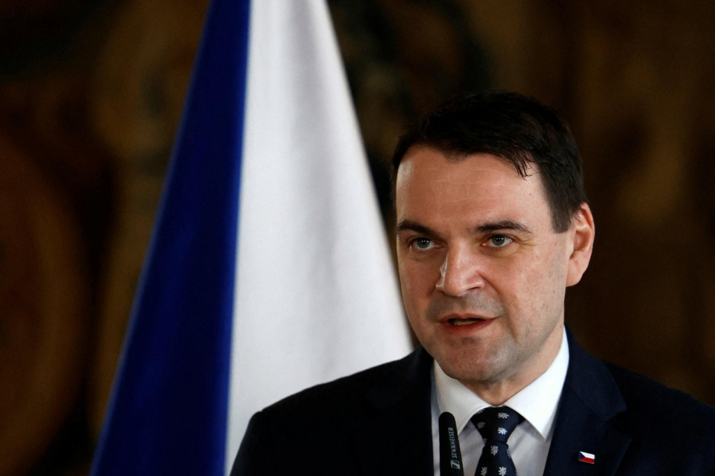 Česk&yacute; minister zahraničn&yacute;ch vec&iacute; Petr Macinka. FOTO: Reuters