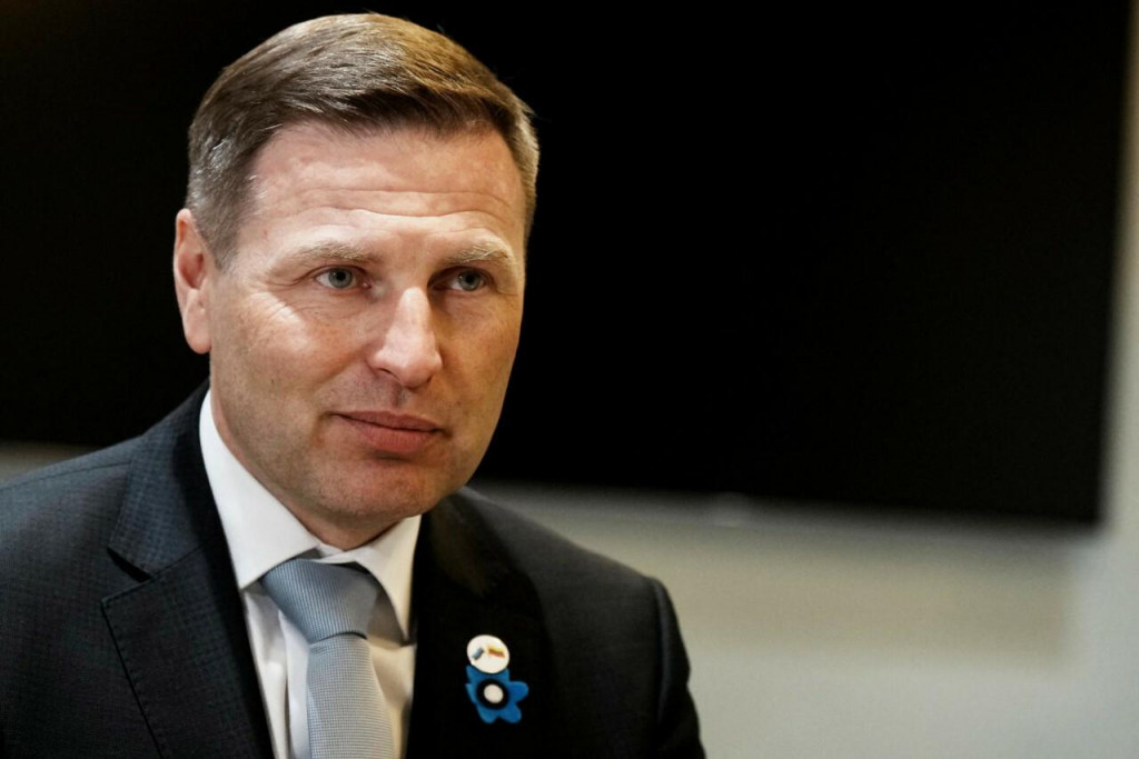 Estonsk&yacute; ministr obrany Hanno Pevkur. FOTO: Reuters