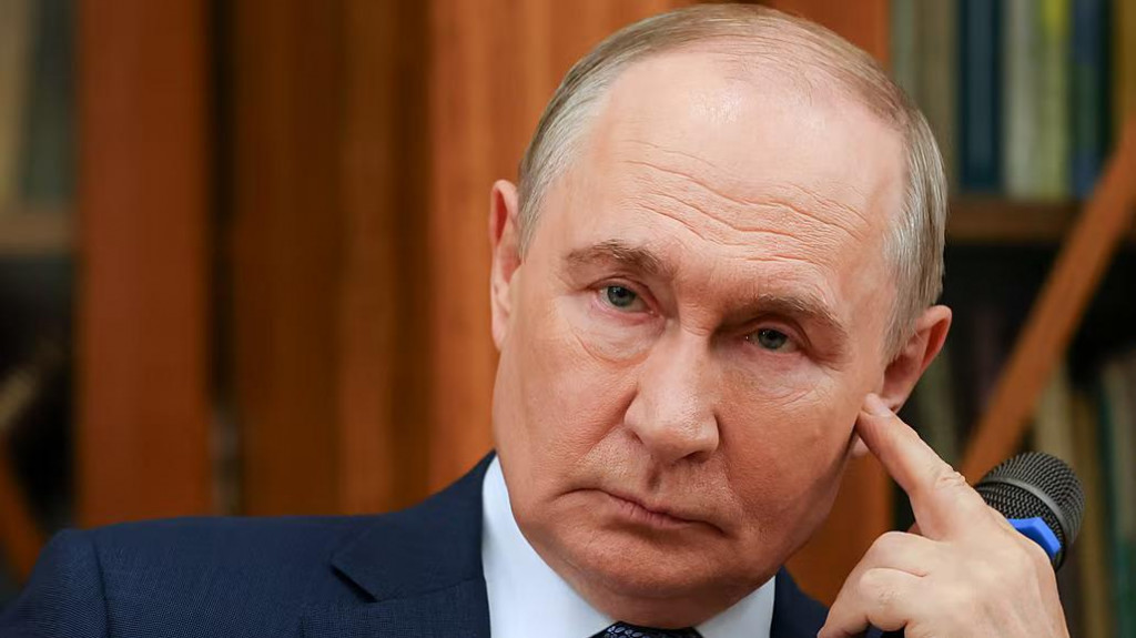 Rusk&yacute; vl&aacute;dca Vladimir Putin. FOTO: TASR/AP