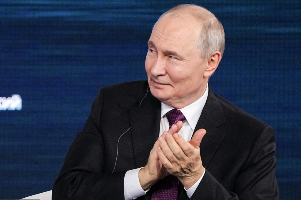 Rusk&yacute; prezident Vladimir Putin. FOTO: TASR/AP