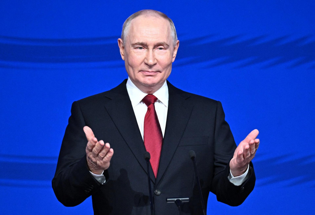 Rusk&yacute; prezident Vladimir Putin. FOTO: REUTERS
