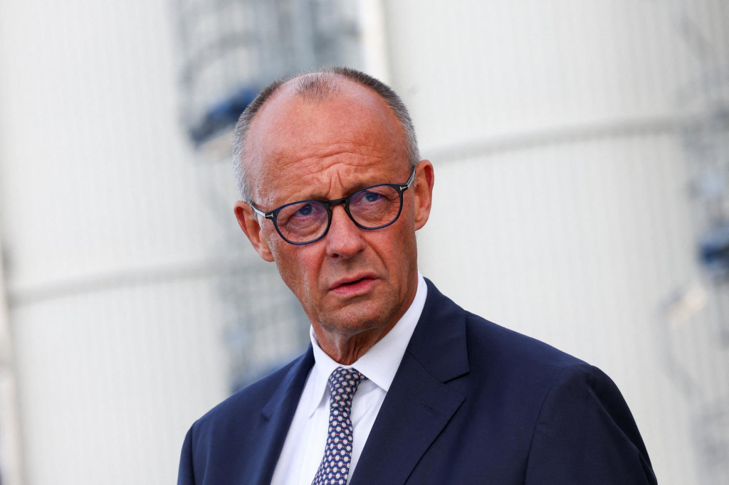 Nemeck&yacute; kancel&aacute;r Friedrich Merz. FOTO: Reuters