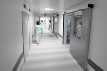 Jednotka intenz&iacute;vnej starostlivosti Univerzitnej nemocnice Louisa Pasteura v Ko&scaron;iciach. FOTO: TASR/F. Iv&aacute;n