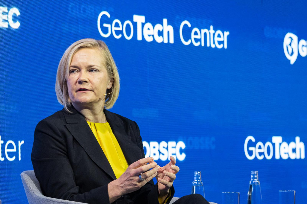 Mari Rantanen, ministerka vn&uacute;tra, F&iacute;nsko FOTO: Globsec