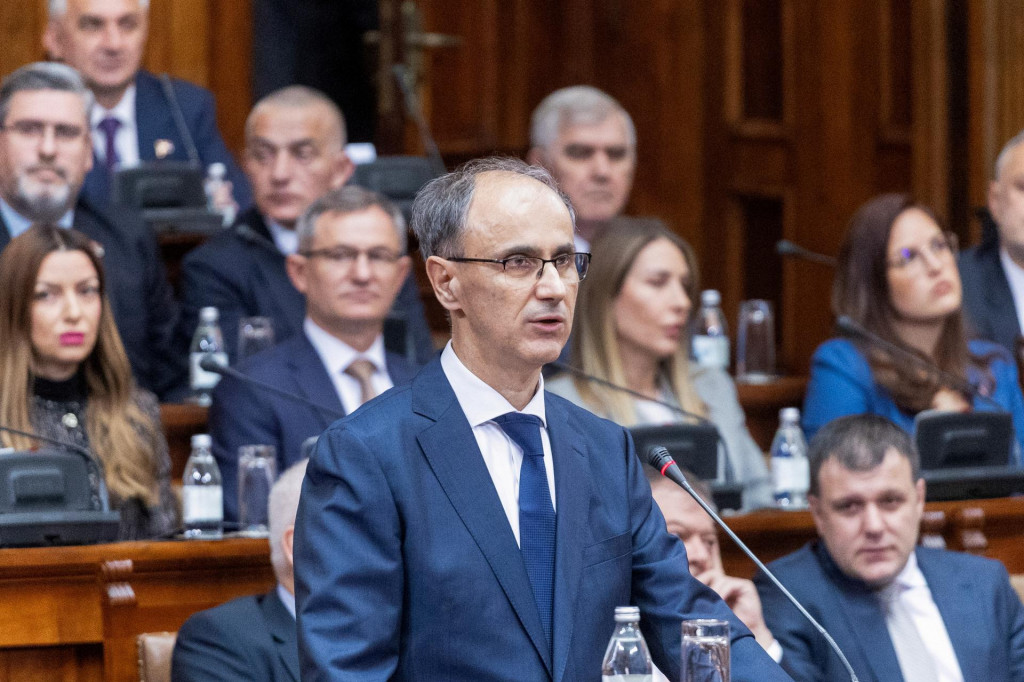 Srbsk&yacute; premi&eacute;r Djuro Macut. FOTO: Reuters