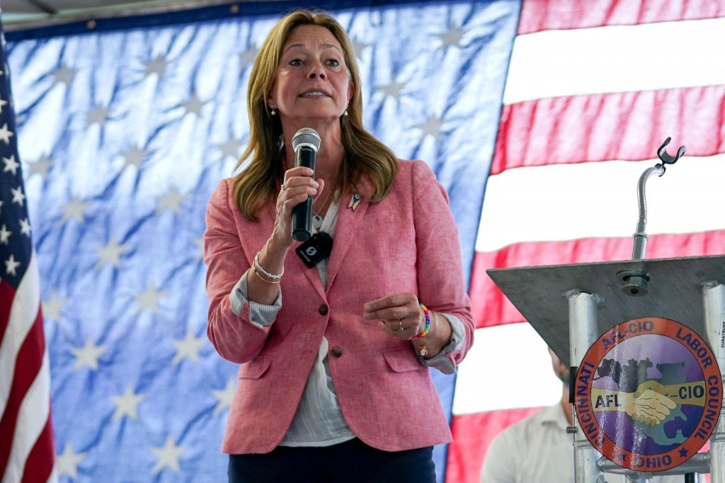 Demokratick&aacute; kandid&aacute;tka na guvern&eacute;rku &scaron;t&aacute;tu Ohio Amy Actonov&aacute;. FOTO: Reuters