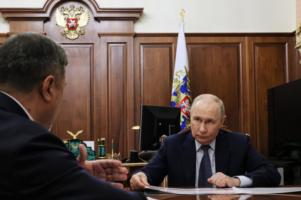 Rusk&yacute; prezident Vladimir Putin. FOTO TASR/AP