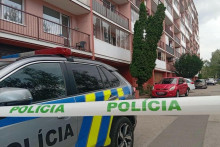 Policajn&eacute; auto v Ko&scaron;iciach. FOTO: FB/Pol&iacute;cia SR - Ko&scaron;ick&yacute; kraj﻿