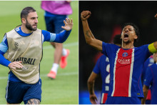 Na Slovan a Tigrana Barseghjana čak&aacute; PSG. FOTO: TASR/M. Baumann, TASR/AP