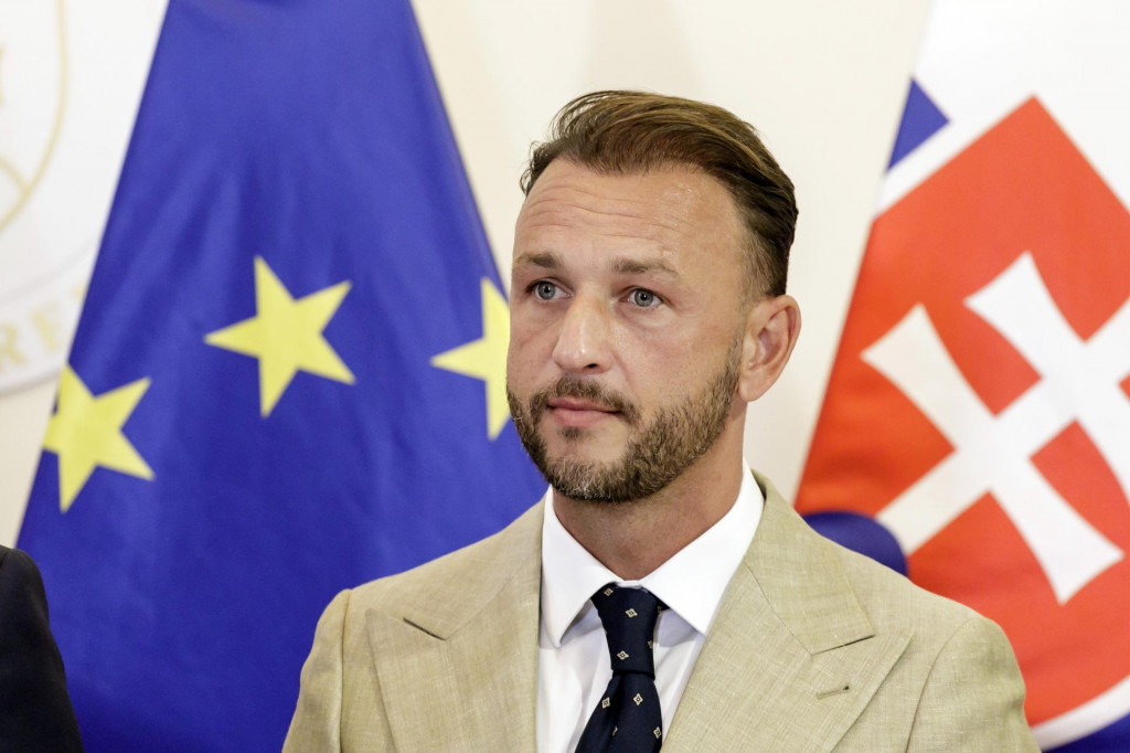 Minister vn&uacute;tra Mat&uacute;&scaron; &Scaron;utaj E&scaron;tok (Hlas-SD). FOTO: TASR/Dano Veselsk&yacute;