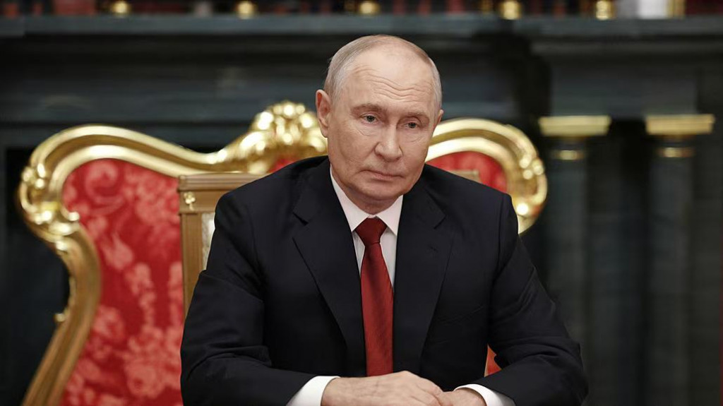 Rusk&yacute; prezident Vladimir Putin. FOTO: TASR/AP