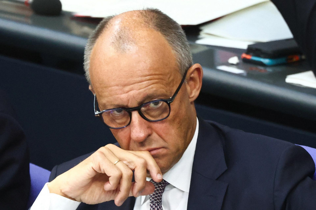 Nemeck&yacute; kancel&aacute;r Friedrich Merz. FOTO: Reuters