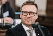 Splnomocnenec vl&aacute;dy pre pand&eacute;miu Peter Kotl&aacute;r. FOTO: Mafra/Petr Topič