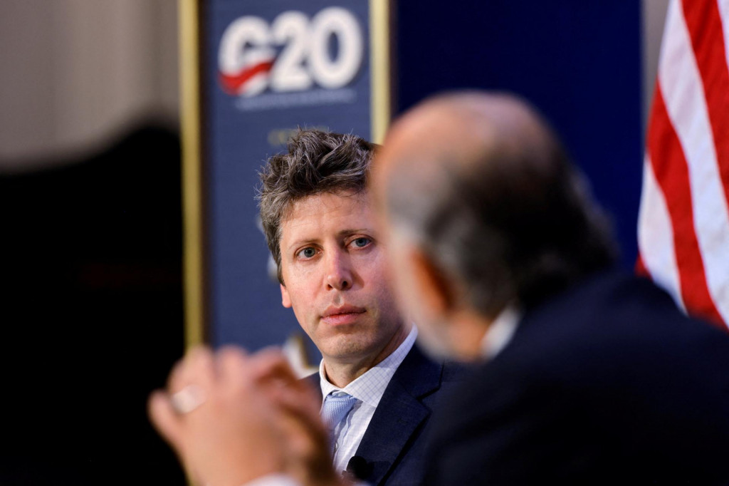 &Scaron;&eacute;f OpenAI Sam Altman. FOTO: REUTERS