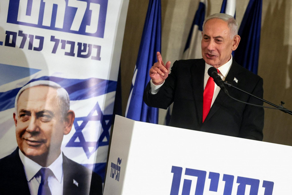 Izraelsk&yacute; premi&eacute;r Benjamin Netanjahu. FOTO: Reuters