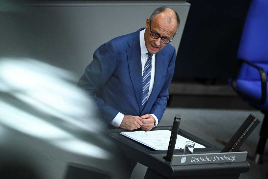 Nemeck&yacute; kancel&aacute;r Friedrich Merz. FOTO: Reuters
