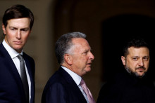 Witkoff a Kushner nav&scaron;t&iacute;vili uplynul&yacute; v&iacute;kend Moskvu i Kyjev, k z&aacute;sadnej&scaron;iemu prelomu ale podľa dostupn&yacute;ch inform&aacute;ci&iacute; nedo&scaron;lo. FOTO: REUTERS