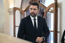 Minister p&ocirc;dohospod&aacute;rstva a rozvoja vidieka Richard Tak&aacute;č (Smer-SD). FOTO: TASR/Pavel Neubauer