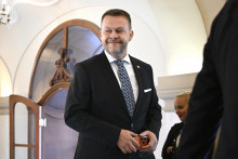 Minister invest&iacute;ci&iacute;, region&aacute;lneho rozvoja a informatiz&aacute;cie Samuel Migaľ (nezaraden&yacute;). FOTO: TASR/Pavel Neubauer