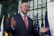 Americk&yacute; veľvyslanec pri NATO Matthew Whitaker. FOTO: Reuters