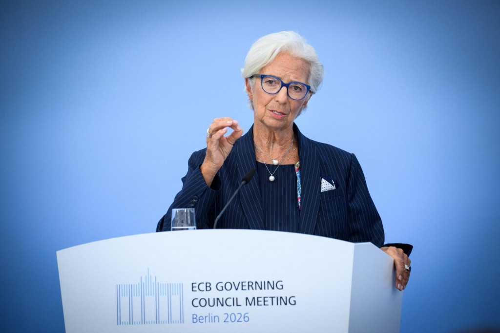 Prezidentka Eur&oacute;pskej centr&aacute;lnej banky Christine Lagardov&aacute;.

FOTO: TASR/AP