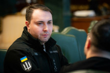 Ved&uacute;ci kancel&aacute;rie ukrajinsk&eacute;ho prezidenta Kyrylo Budanov. FOTO: X/Volodymyr Zelenskyj