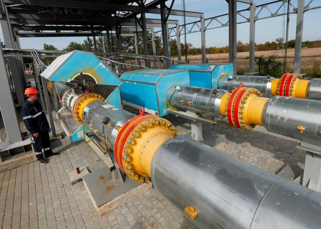 Na tohtoročn&eacute; maximum cena kontraktu na plyn v TTF vyst&uacute;pila  začiatkom septembra 2026 tesne nad 82 eur za megawatthodinu. FOTO: Reuters