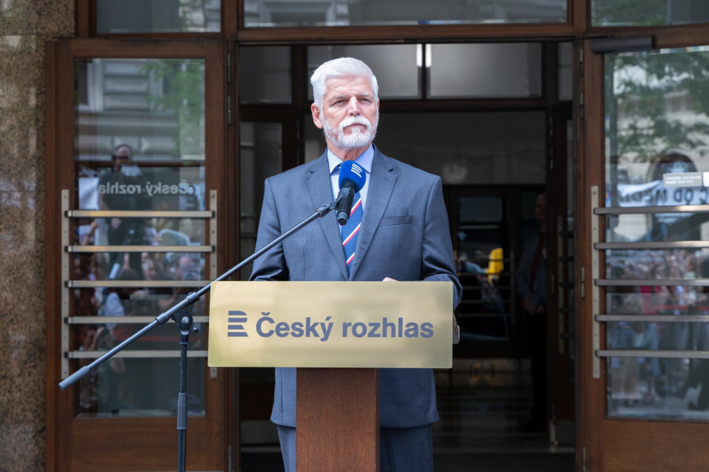 Česk&yacute; prezident Petr Pavel. FOTO: TASR/Barbora Vizv&aacute;ryov&aacute;