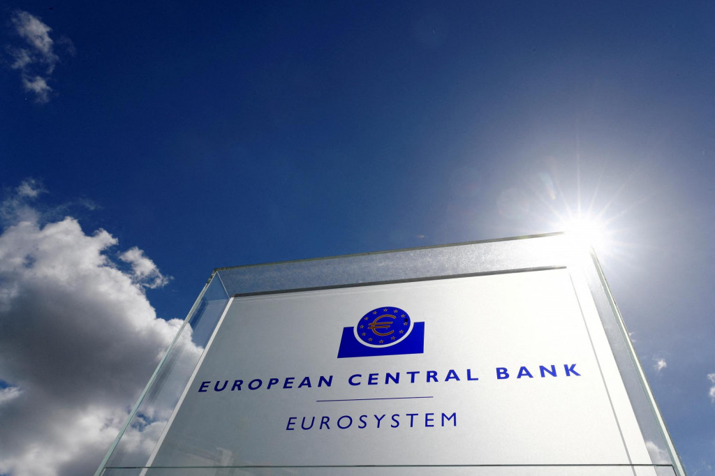 Eur&oacute;pska centr&aacute;lna banka. FOTO: Reuters