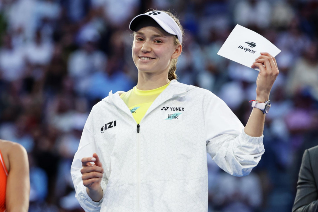 Kaza&scaron;sk&aacute; tenistka Jelena Rybakinov&aacute;. FOTO: TASR/AP