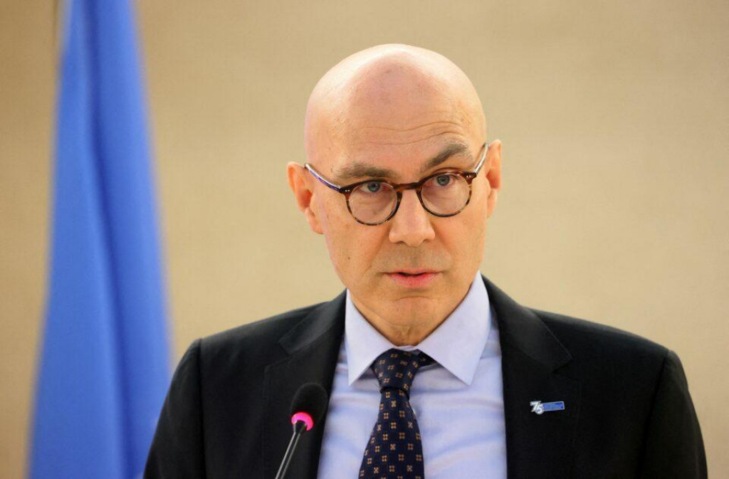 Vysok&yacute; komis&aacute;r OSN pre ľudsk&eacute; pr&aacute;va Volker T&uuml;rk. FOTO: Reuters FOTO: REUTERS