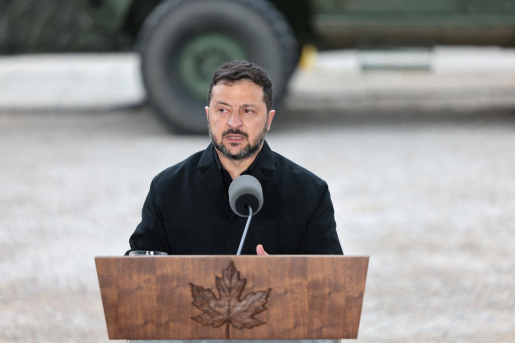 Ukrajinsk&yacute; prezident Volodymyr Zelenskyj. FOTO: REUTERS