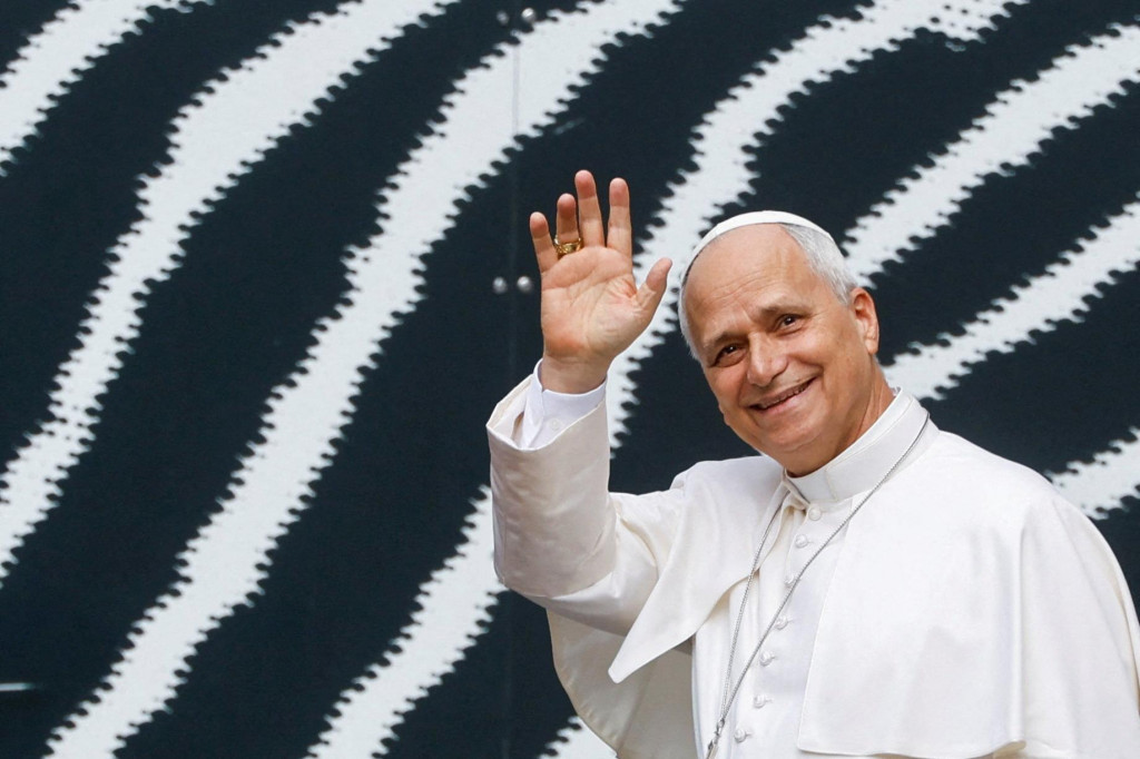 P&aacute;pež Lev XIV. FOTO: REUTERS