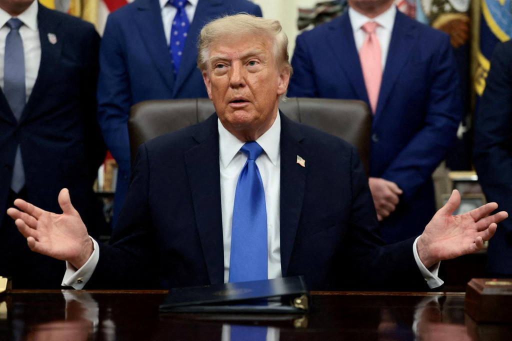 Americk&yacute; prezident Donald Trump. FOTO: REUTERS